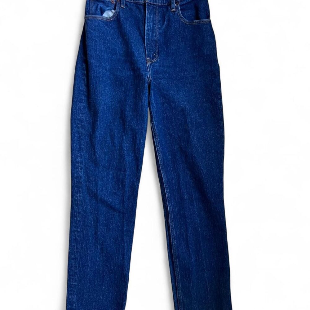 Abercrombie-fitch Women's Blue and Navy Jeans
